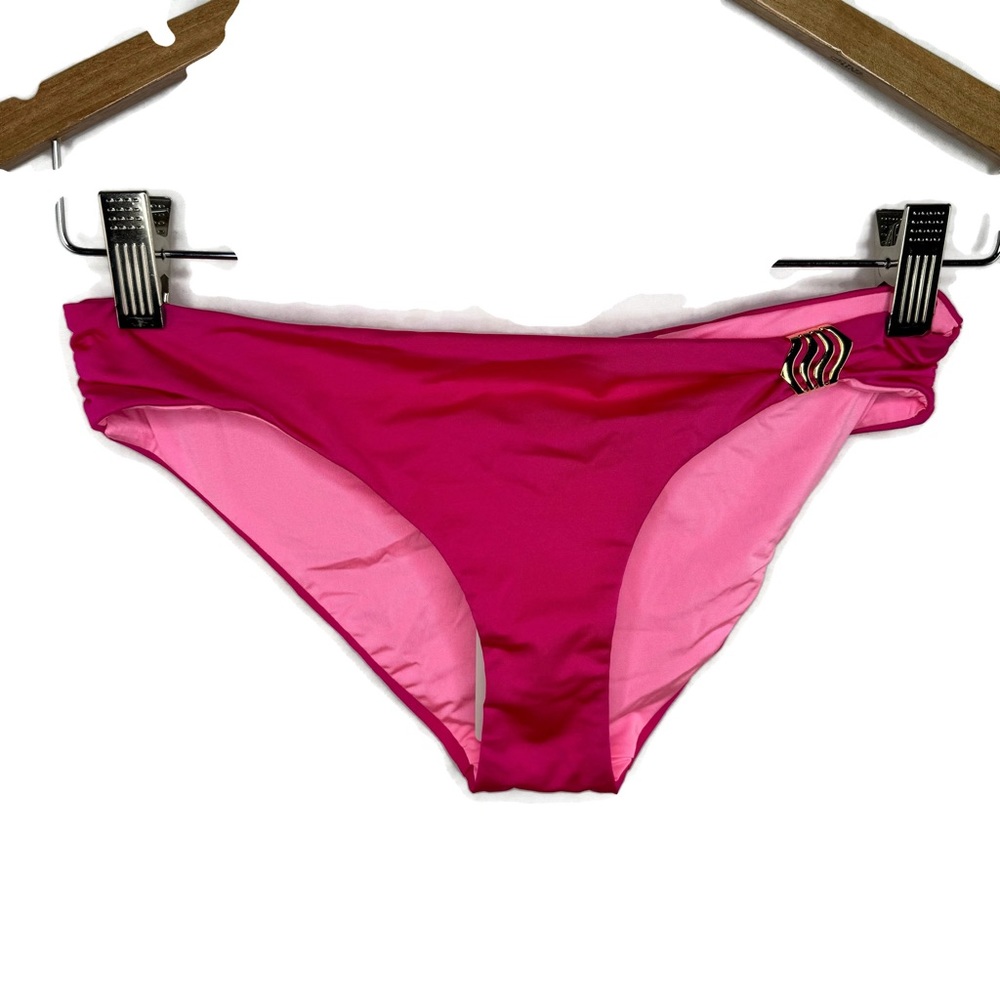 A.Che Winslet Hipster Pomegranate Pink with Gold Ringed Accent size X-Small